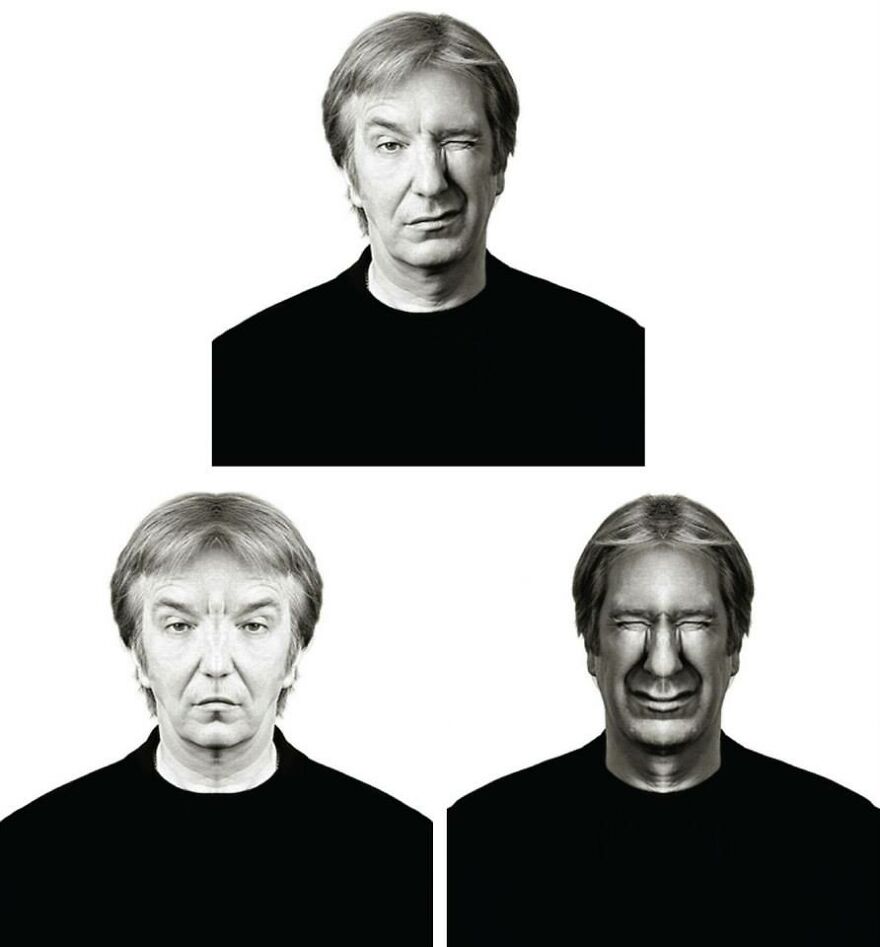 I Created Mirror Images Of Some Famous People