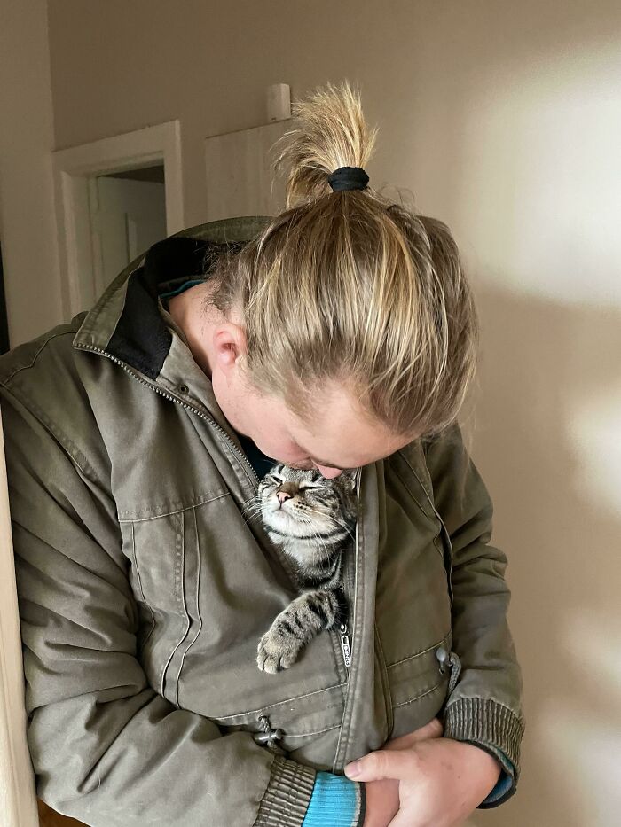 My Husband, Who “Isn’t A Cat Person” And “Doesn’t Want Pets”