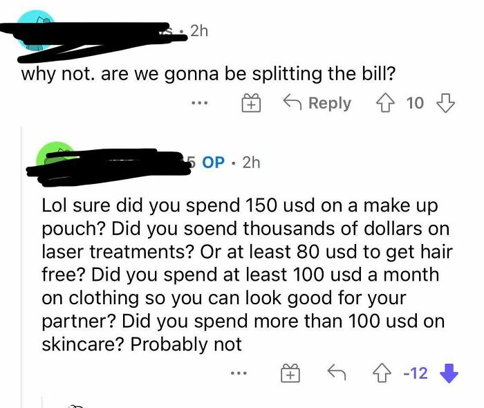 Op Refuses To Go On Coffee Dates And Only Accepts Going On Dinner Dates