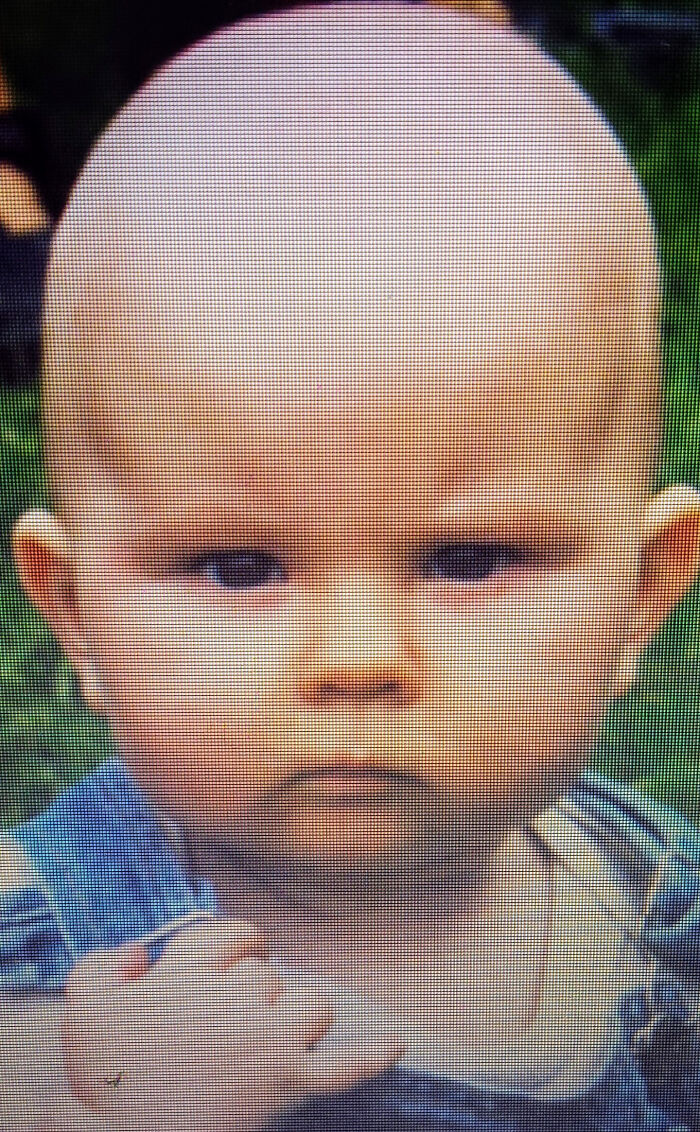 When I Was A Baby, I'd Stare Intensely At Strangers. Not Just For A Moment, But For Hours Unless They Got Out Of My Sight. My Relatives Say I Used To Creep Them Out. Didn't Help That I Looked Like A Tiny Alien