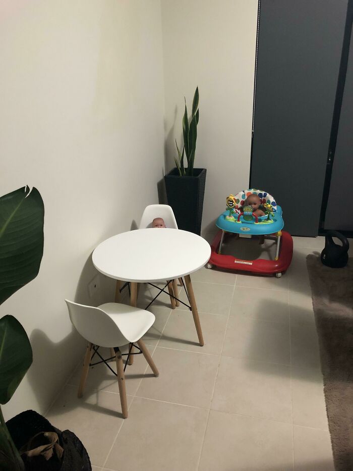 Despite Multiple Talkings Too, My 2 Year Old Keeps Leaving Dolls In Life Like Positions Around The House, Scares The Life Out Of Me Everytime