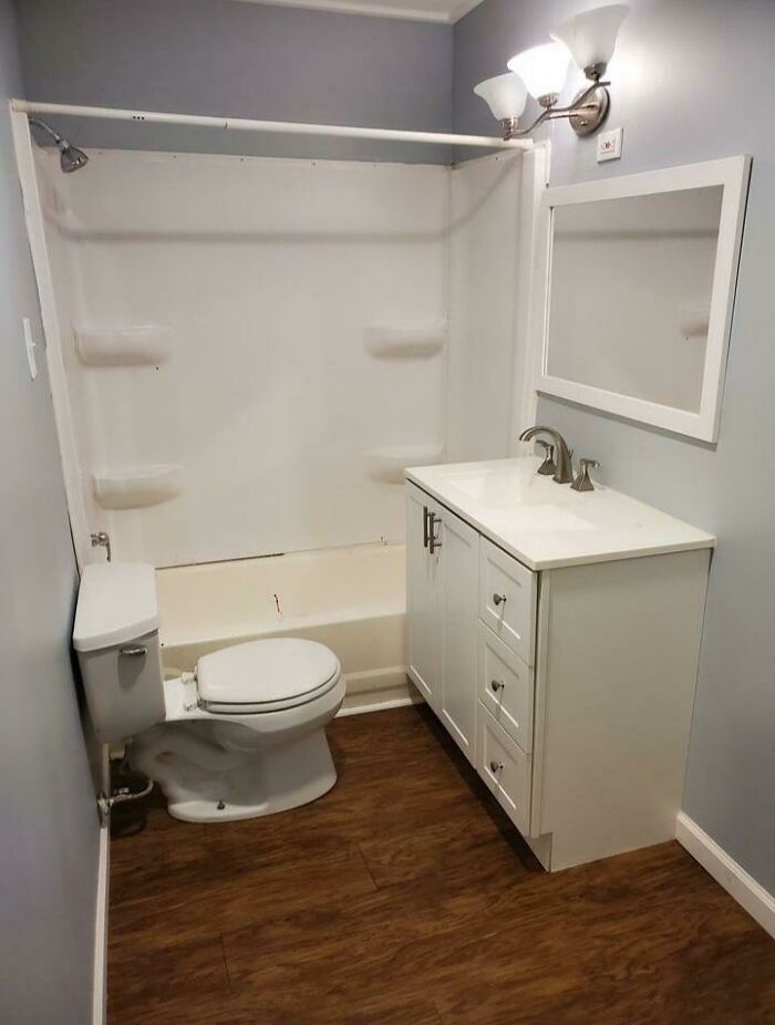 I Was Getting A Tour Of A Potential Home To Buy But As Soon As I Saw This I Left