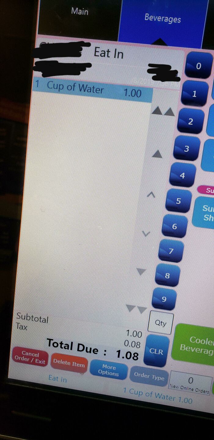 Mi jefe decidió que a partir de ahora tenemos que pagar por el agua que solíamos beber de forma gratuita 