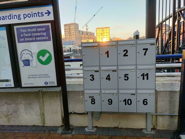 Mailboxes Not In Order