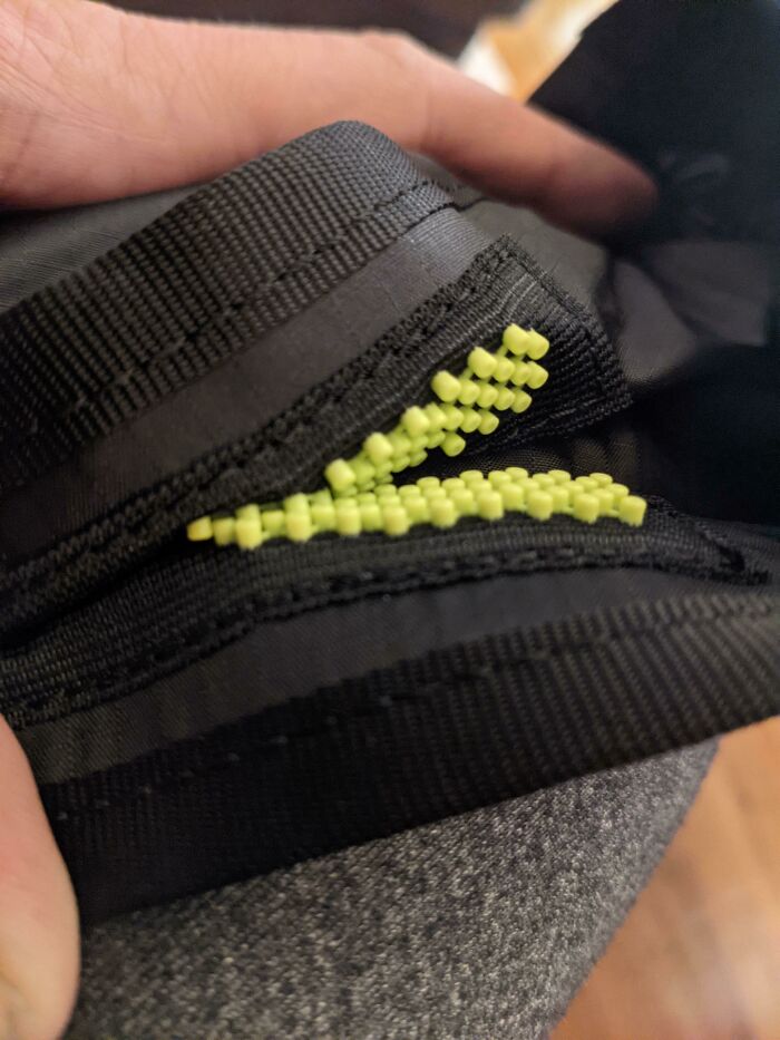 New Backpack Has A Type Of Fastener I've Never Seen Before