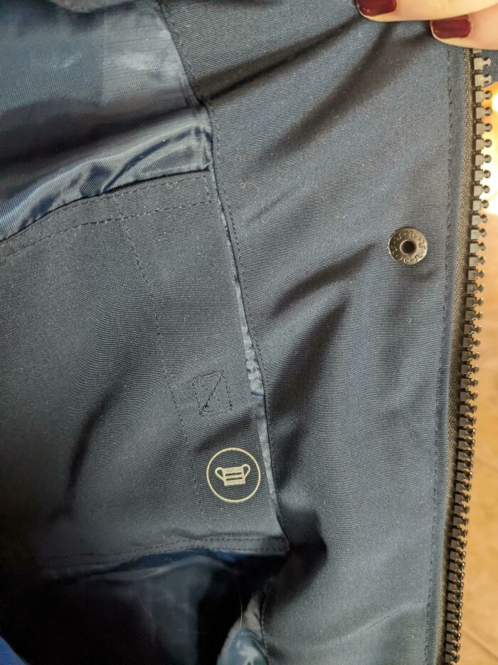 My New Jacket Has A Pocket For My Mask