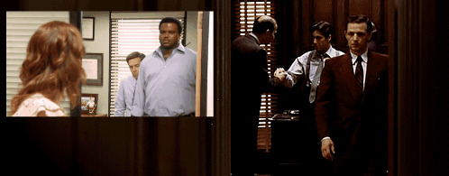 "The Office" Makes A Quick Homage To "The Godfather"