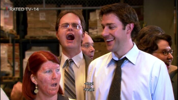 In 'The Office S5e1 "Weight Loss" Where Everyone Is Trying To Lose Weight. Meredith Shows Up With Leech Marks All Over Her Face From Blood Letting To Lose Weight