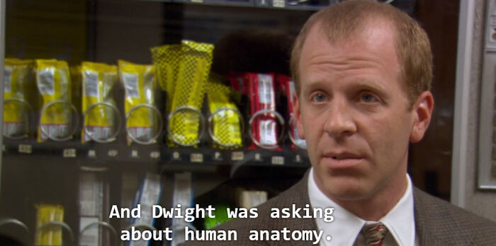 In The Office, The Snacks In The Vending Machine Are Backwards To Prevent Product Placement