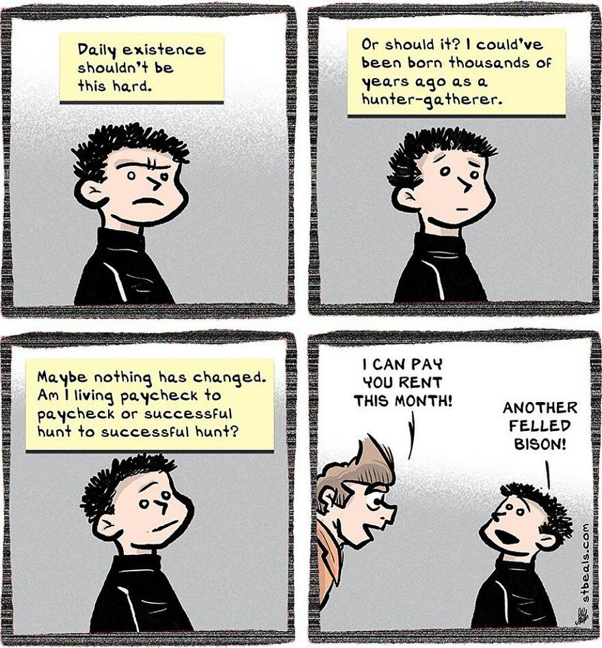 Artist’s New Funny Comics That Focus Attention On Everyday Conversations And A Job In Retail