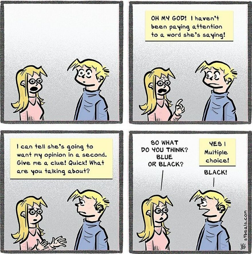 Artist’s New Funny Comics That Focus Attention On Everyday Conversations And A Job In Retail