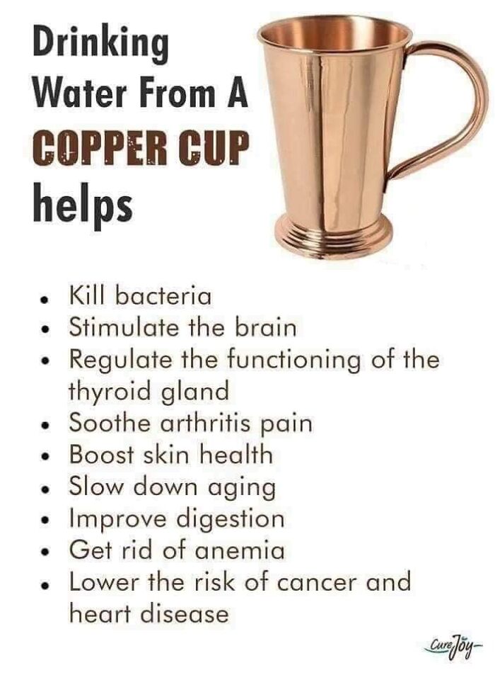 I Cu Out There Not Using Copper Cups