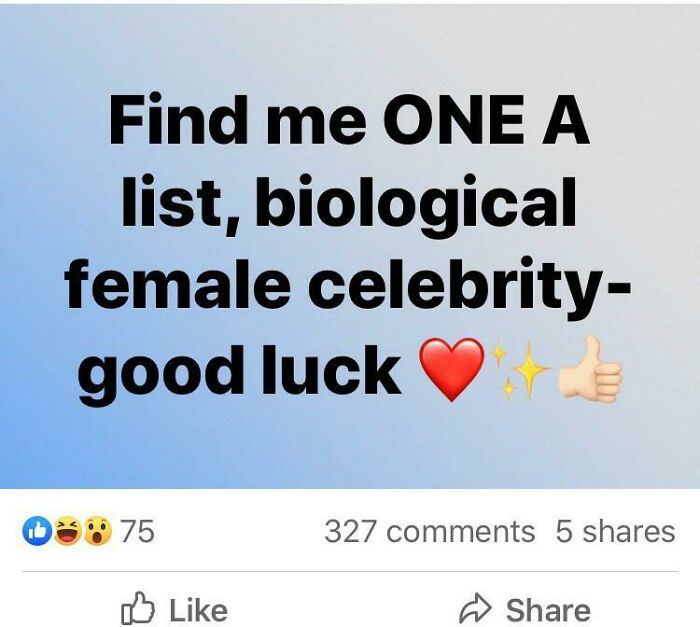 All Celebrities Are Transgender