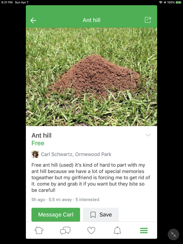 I Hope Whoever Scooped Up This Deal Appreciates It More Than This Guy's GF