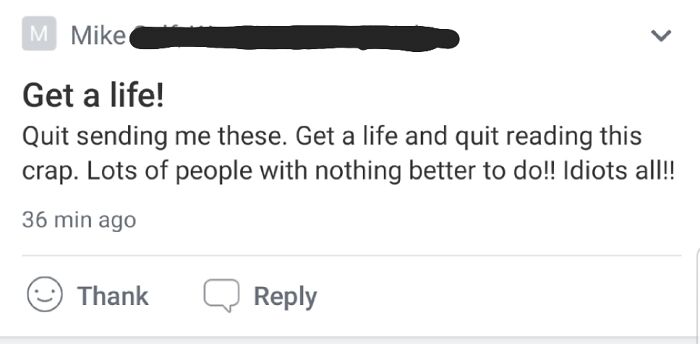 Random Outburst From Mike