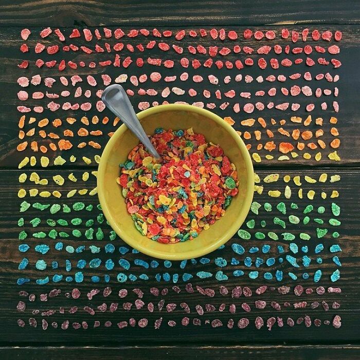 Organized Fruity Pebbles