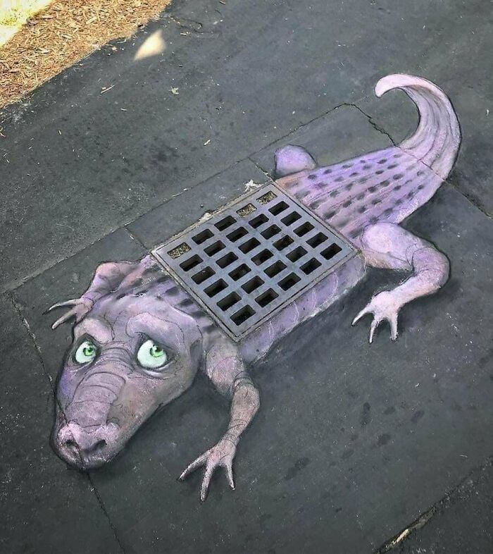 Street Art By Artist David Zinn