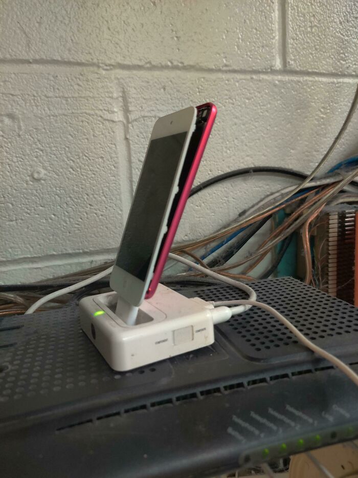 This Is The Device We Use To Play Music At Work While The Boss Gets A New Car, Goes On Vacation, And Breaks Ground For A Pool At His House