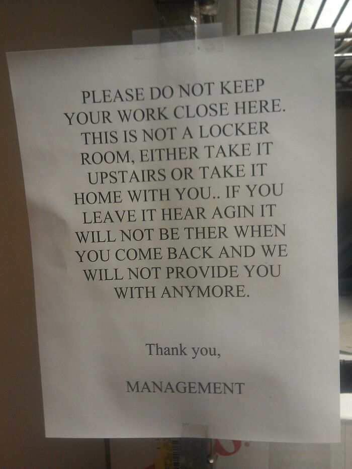 Go Home Management. You're Drunk