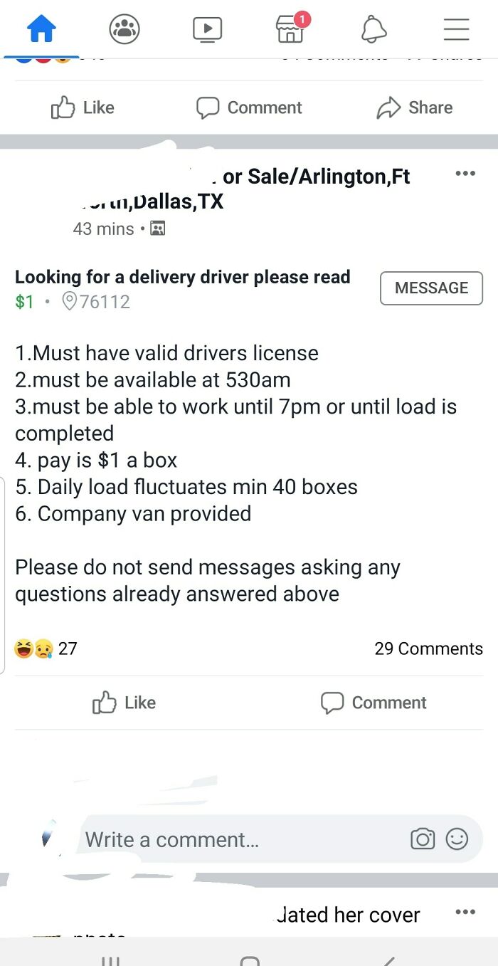 Below Minimum Wage. And Pretty Set On It, Comments Roasted Em