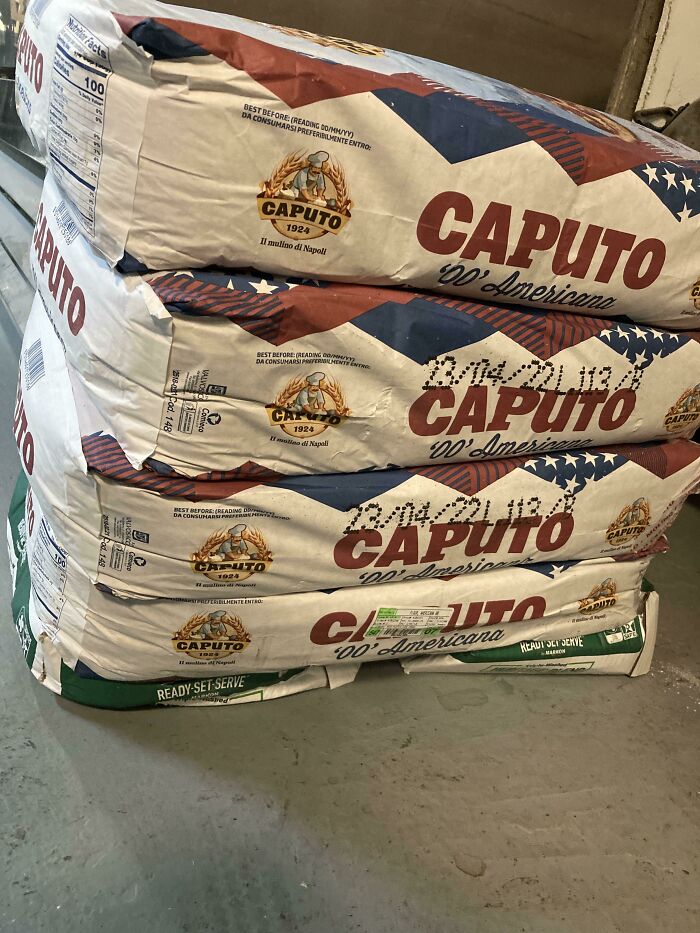 Sure, Let’s Just Stack 220 Pounds Of Flour On Top Of Spring Mix, It Should Be Fine