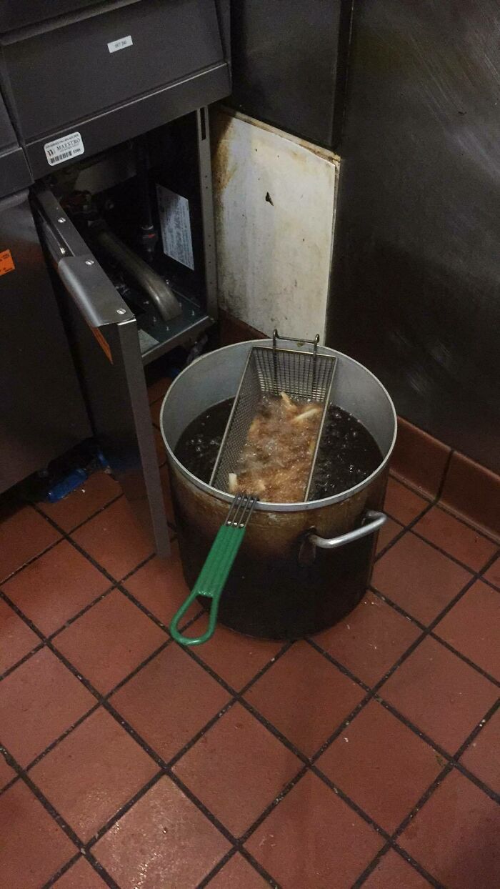 The Fryers Are Dropped But The Tickets Don't Stop (Certified Osha Moment)