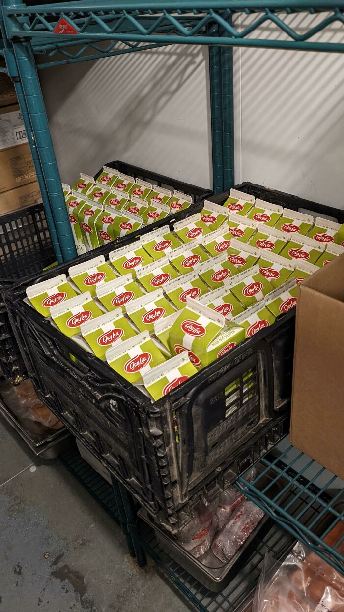 Heres A Little Laugh For You All. I Accidentally Ordered 5 Cases Of Buttermilk Instead Of 5 Litres