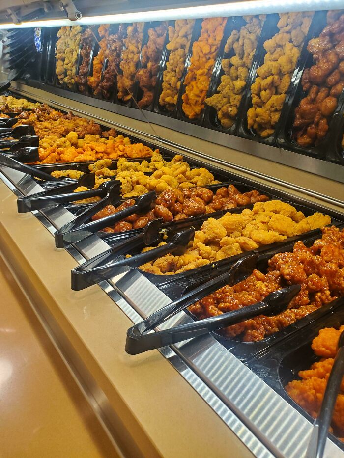 Game Day Wing Bar. Getting Ready