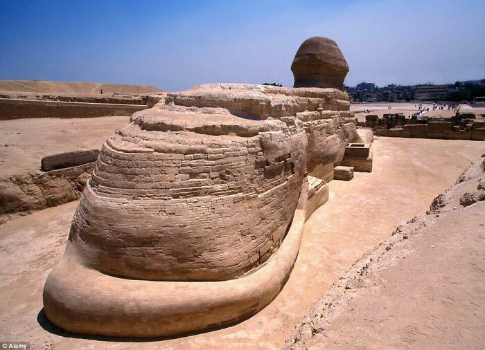 The Great Sphinx Of Giza Has A Tail