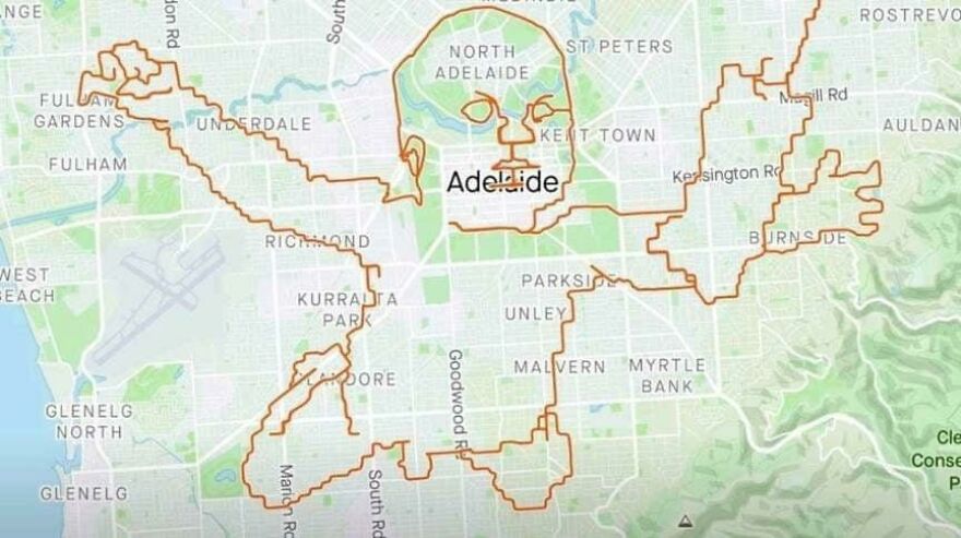 Cyclist Recreates Nirvana’s “Nevermind” Album Cover