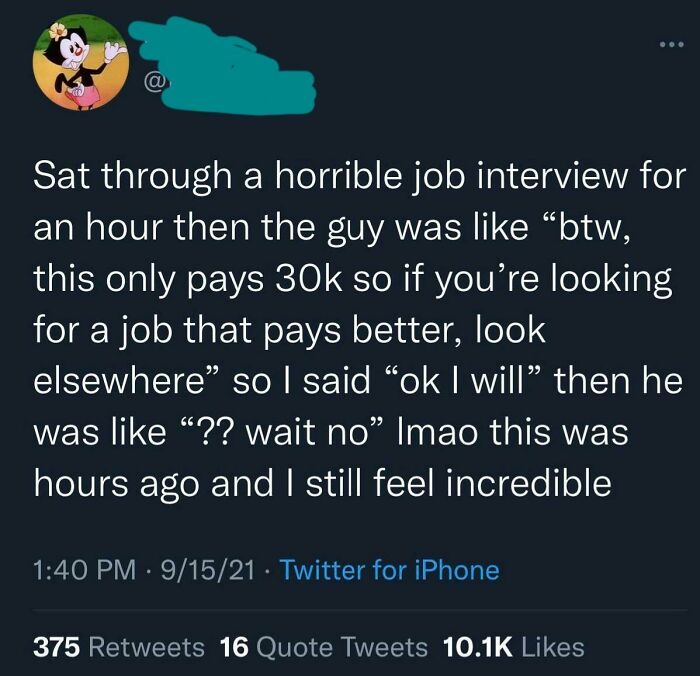 What Was He Expecting?