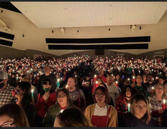 Christmas Eve Service After Their Drummer Recently Died From Covid