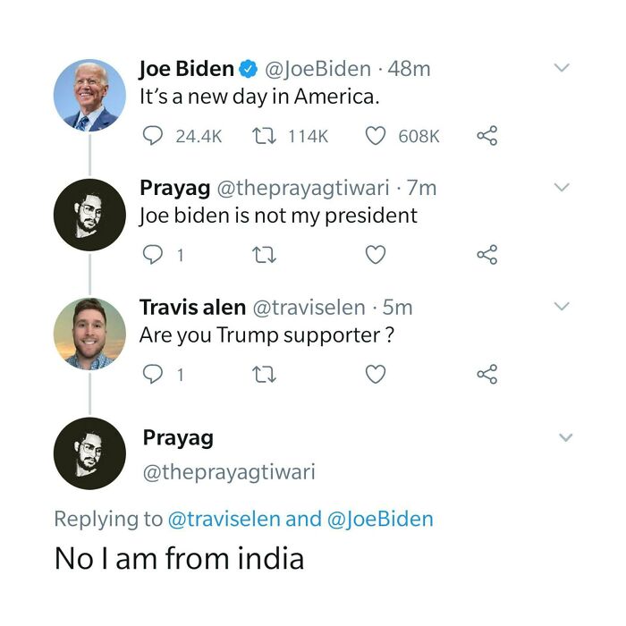 Joe Biden Is Not My President