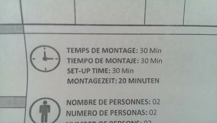 These Instructions Suggest That Germans Take Less Time Assembling A Couch