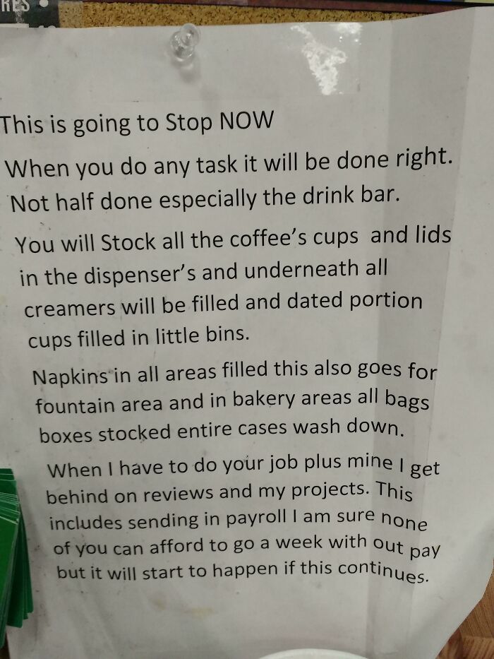 Scare Tactics At A Corporate Gas Station