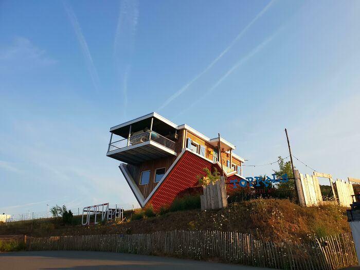 This Upside Down House In Wertheim, Germany