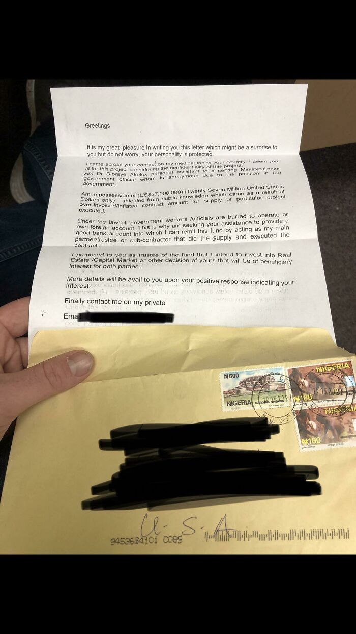 My Office Got This In The Mail Today, Had A Good Laugh!