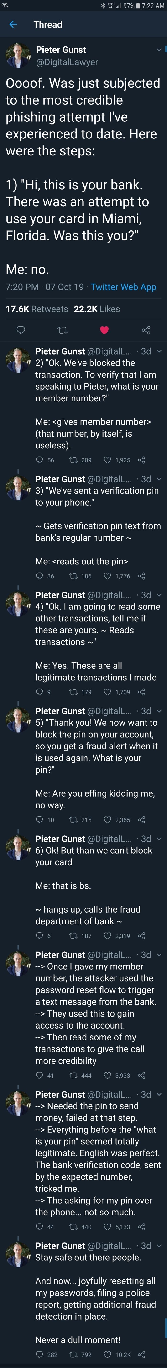 Reminder To Be Careful Of Scams! This Was Well Done