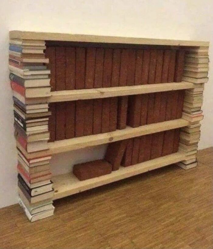 Made A Bookshelf For My Brick Collection