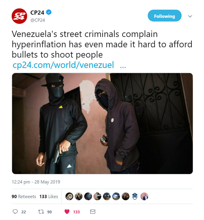 Socialism, & Hyperinflation, But Less Gun Violence?