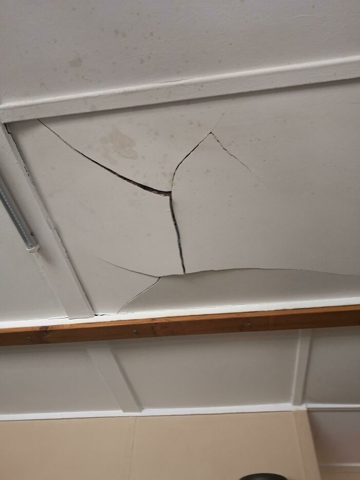 We Were Renovating The Roof And One Worker Fell Through