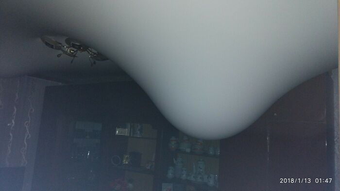 Neighbors Upstairs Flooded Their Apartment