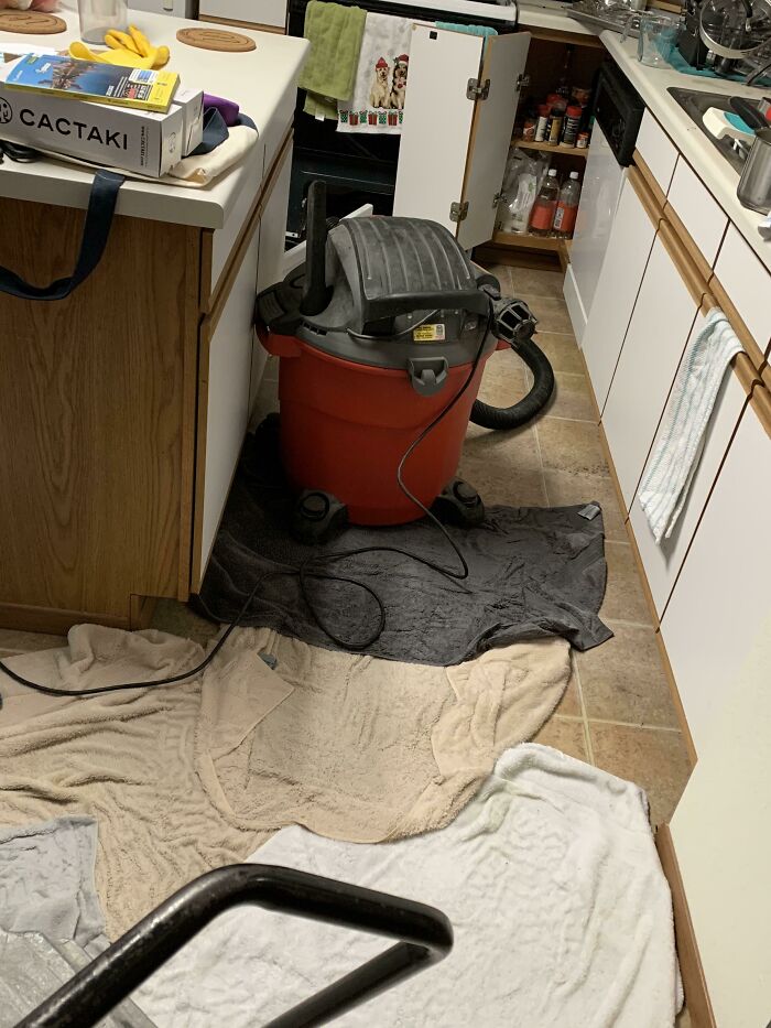 Apartment Sink Backed Up This Morning, Also While Maintenance Was Fixing It I Got A Notification That My Credit Card Number Was Stolen