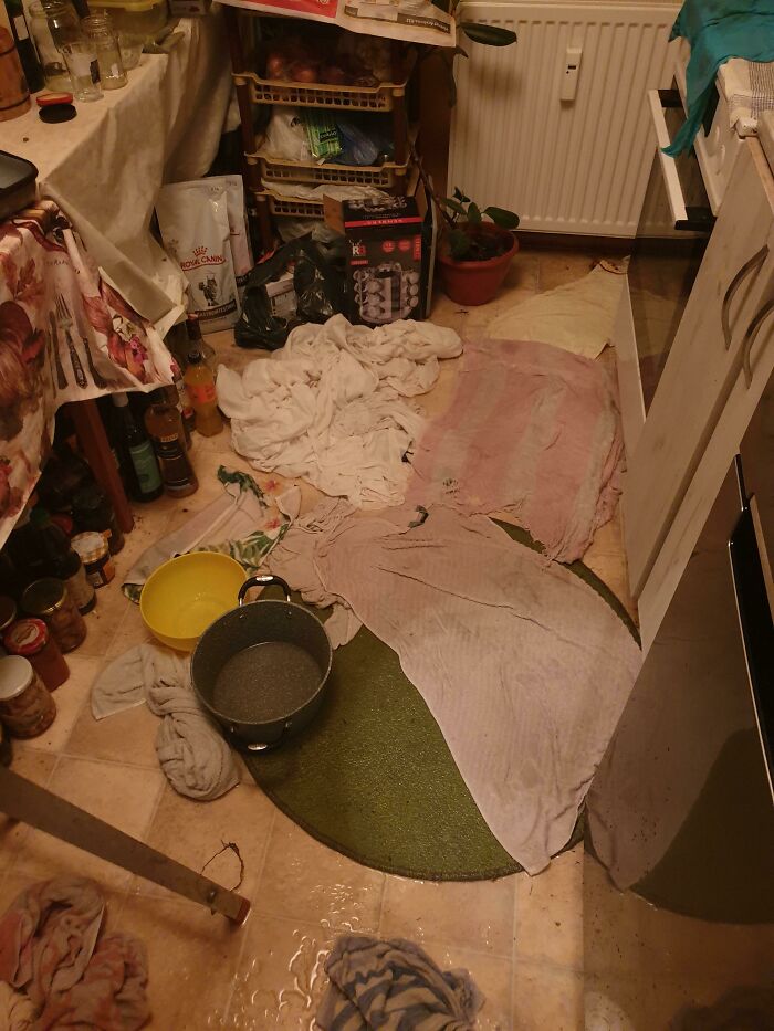 Our Apartment Flooded At 12:05 Am On New Year's Eve