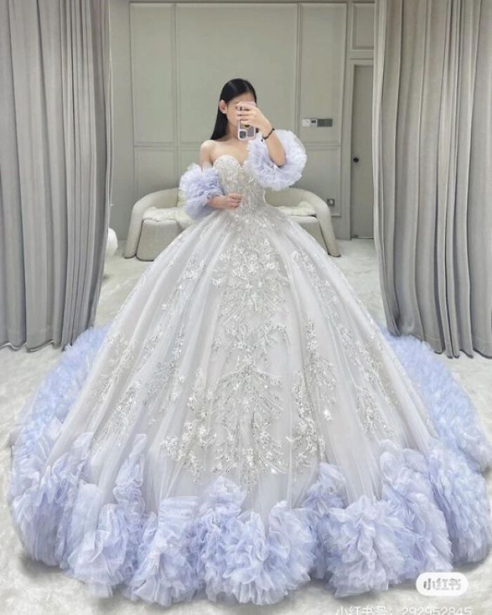 I'm Sure The Dress Looked Gorgeous Without F-Ing Up The Curtains