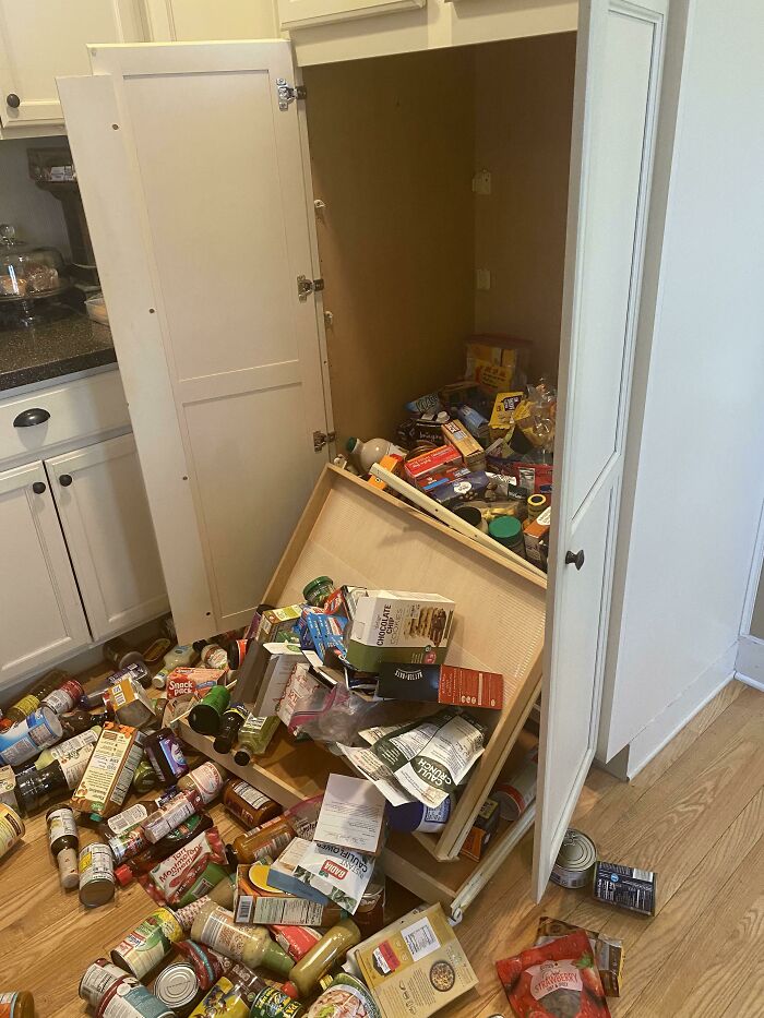 So The Pantry Shelves Failed