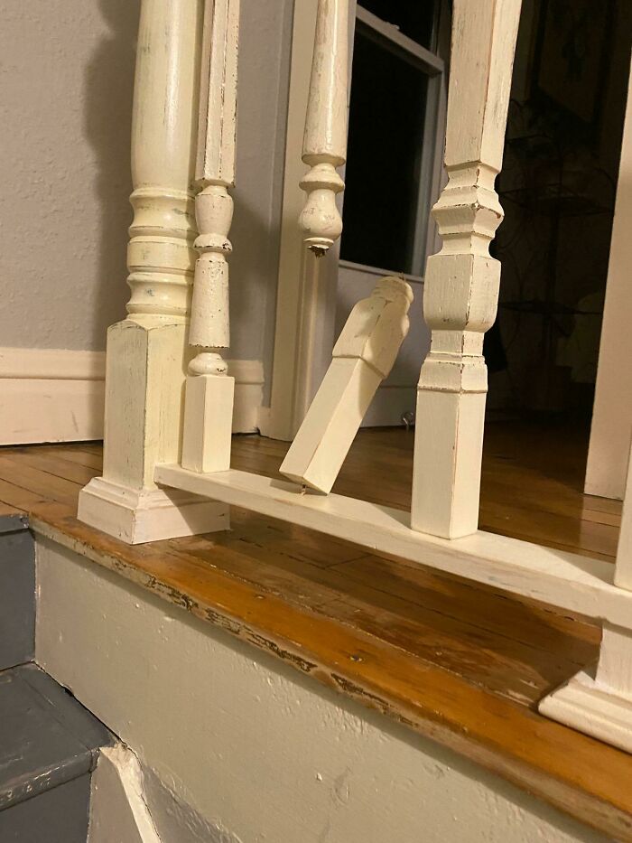 Fell Down The Stairs At A Ski Rental House About 5 Minutes After Arriving, Broke The Railing And Badly Hurt My Right Hip, Not Sure If I Can Ski And Now We Will Have To Pay The Security Deposit On Top Of That