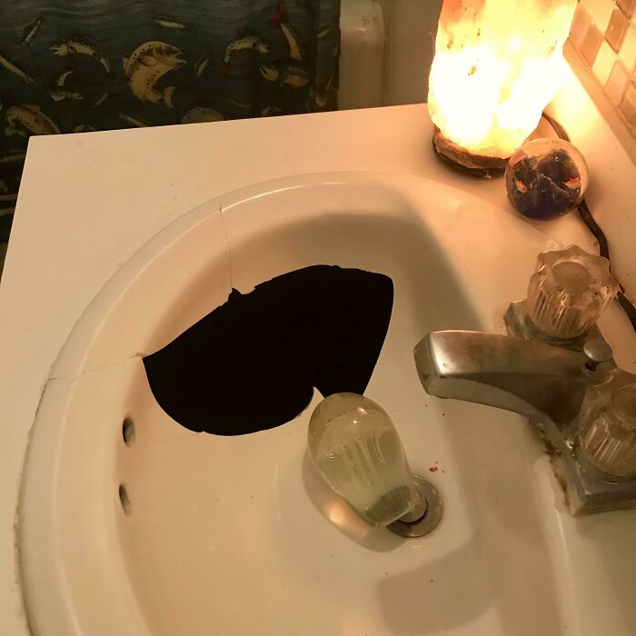 This Paperweight Fell Into The Sink