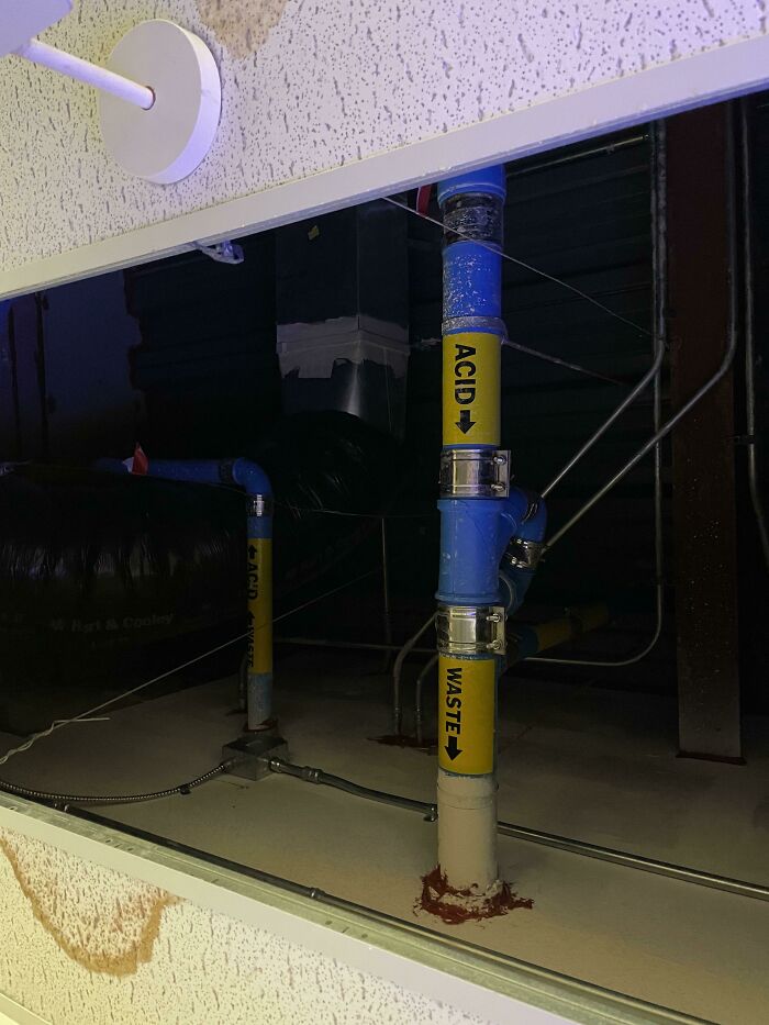 Went To Replace Ceiling Panel, This Is What Was Leaking