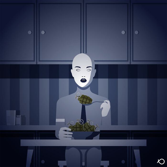 I Created A Short Story About Our Modern Everyday Life: Routine Kills (10 Pics)